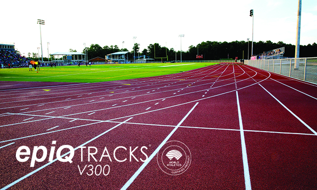 The paved-in-place epiQ Tracks V300 system is now an World Athletics certified product.