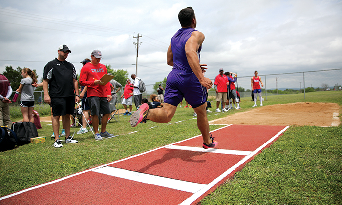 Track and Field Jump and Throw Events